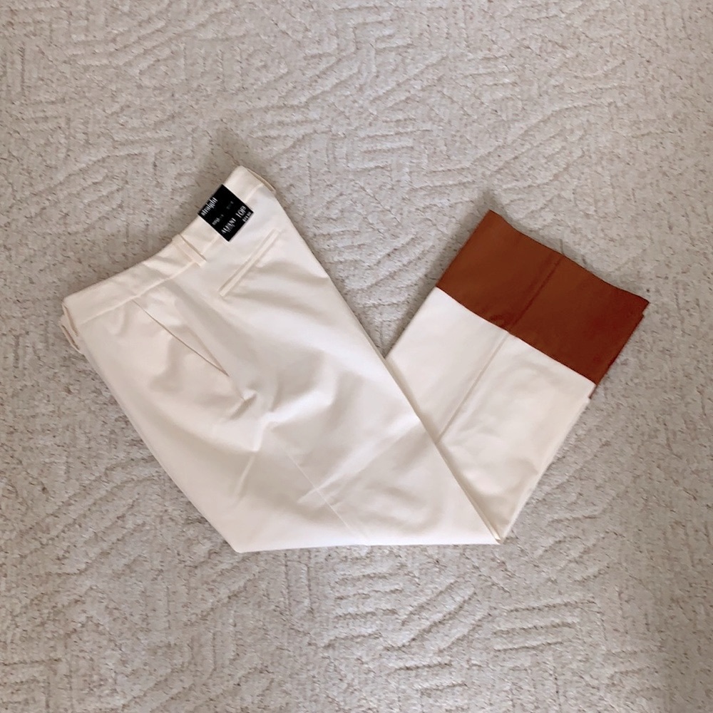 Alfani Stretch Straight Ankle Pants